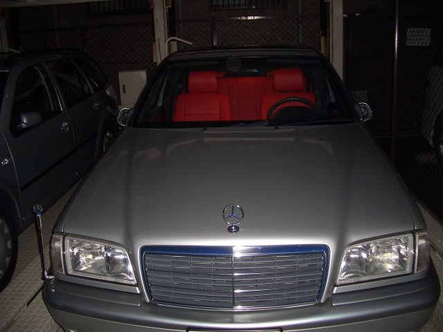 シートカバーの取付実例,ベンツ C クラス,W202-007.jpg