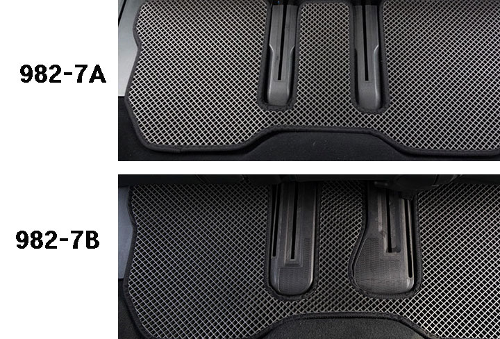 フロアマットの取付実例、番号:1、車名:エクシーガ、モデル:ダブルマット、色相:ダークグレー、10011_11.jpg、 