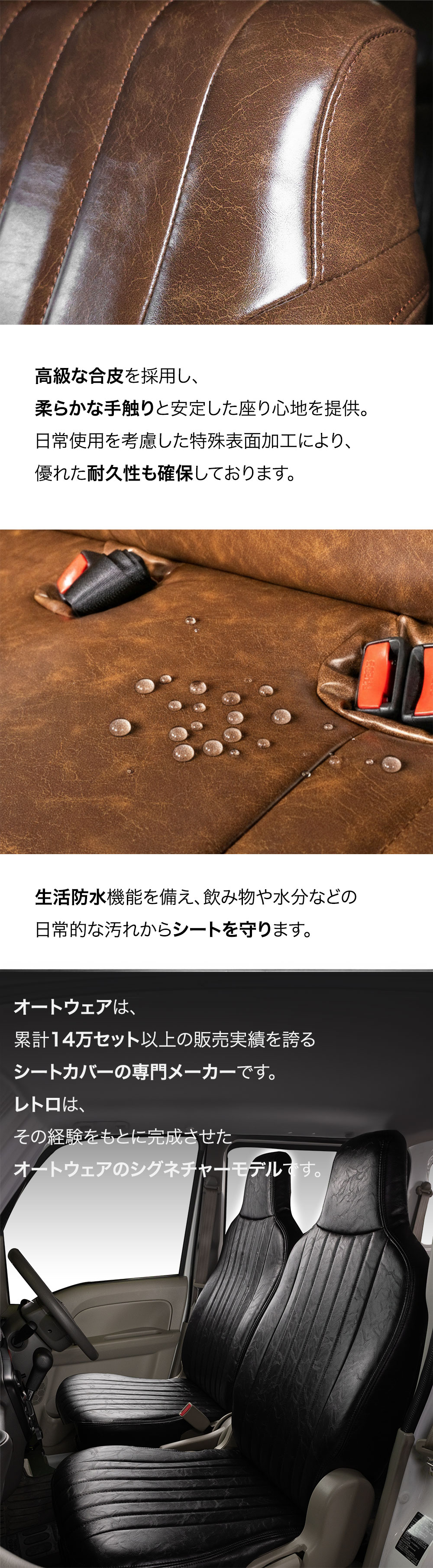 エブリイバンレトロー シートカバー 