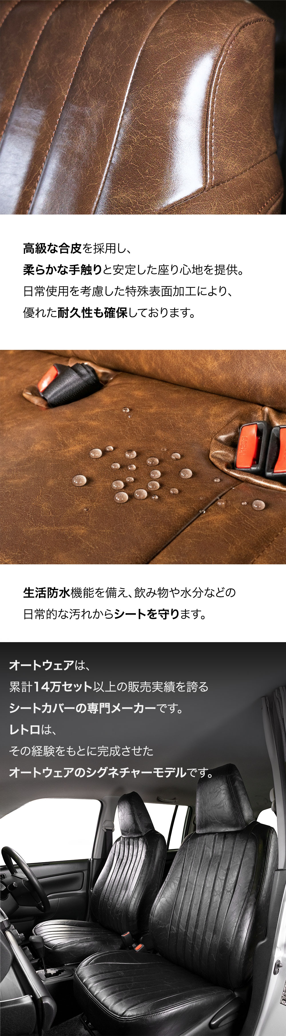 プロボックス レトロー シートカバー 