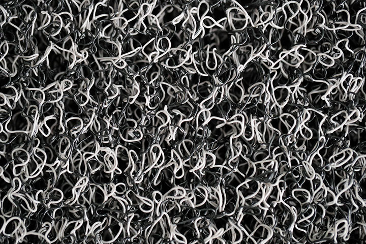 フロアマット コイルマット グレー