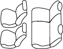 テラノのシートカバー適合 品番:2853